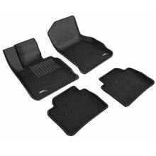 Load image into Gallery viewer, 3D MAXpider BMW 4 Series GranCoupe Kagu Black Full Set Floor Mats