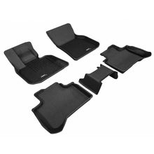 Load image into Gallery viewer, 3D MAXpider BMW X3 X4 Kagu Black Full Set Floor Mats