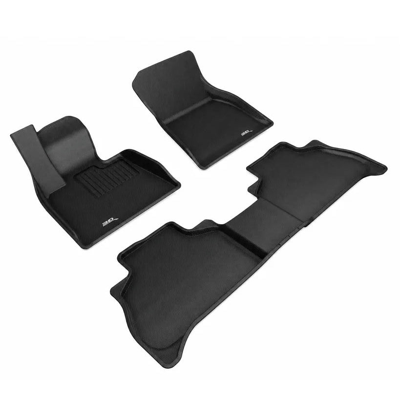 3D MAXpider BMW X5 Kagu Black Full Set Floor Mats