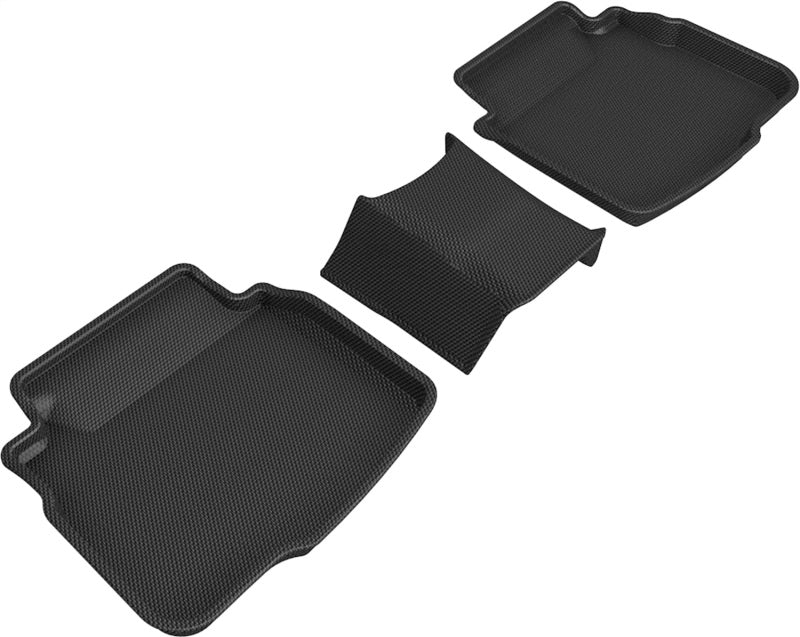 3D Maxpider Custom Fit Kagu Floor Mat For 20-22 Subaru Legacy / Outback - 2nd Row (Black) - Black Ops Auto Works