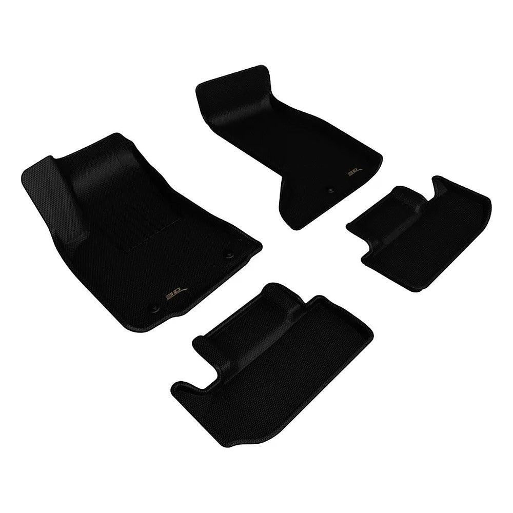 3D MAXpider floor mat set in black, exact part L1DG02901509, view 1