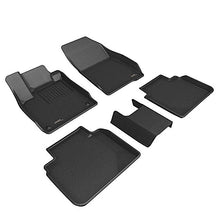 Load image into Gallery viewer, 3D MAXpider L1HD13401509 black Kagu front and rear floor mats for 2023-2024 Honda Accord