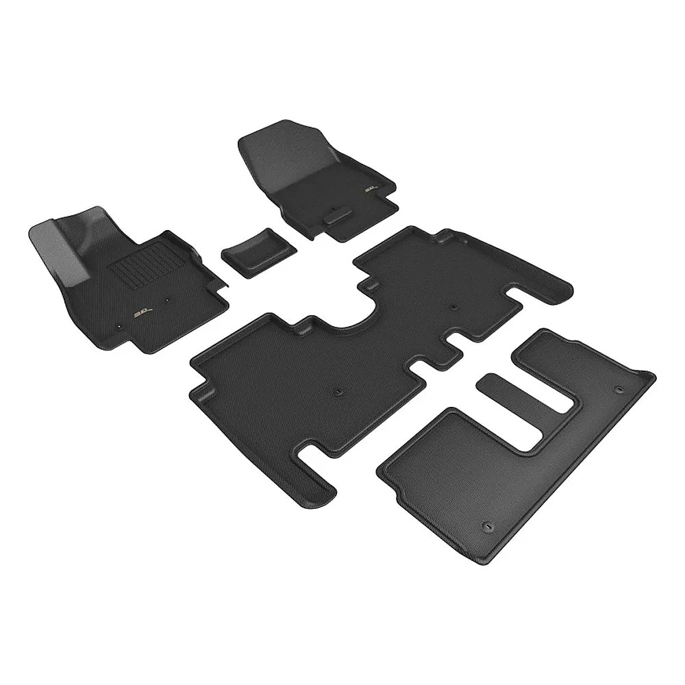 3D MAXpider floor mat set in black, exact part L1HY17801509, view 1