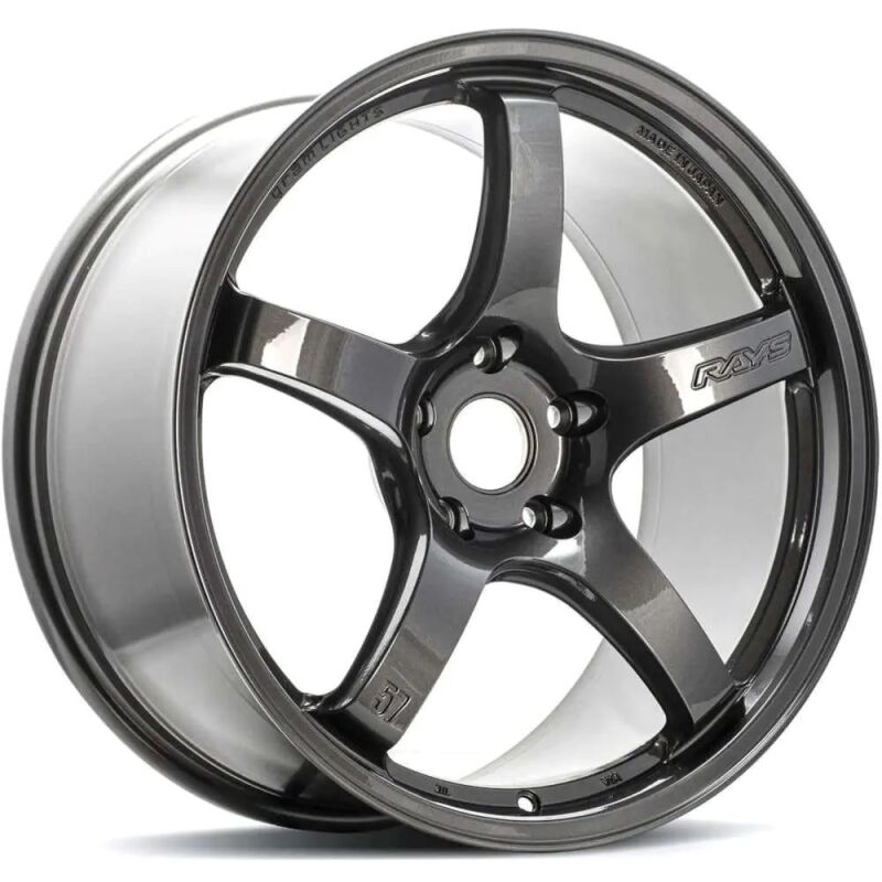 GLSWGCRQ38DHGP-Gram Lights 57CR 17x9 +38 5x100 HS Gunmetallic Wheel (Min Order Of 20)-Wheels - Cast-Gram Lights