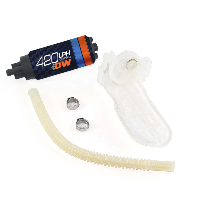 DWK9-421-1038-Deatschwerks DW420 Series 420lph In-Tank Fuel Pump w/ Install Kit For 04-7 Cadillac CTS-V-Fuel Pumps-DeatschWerks