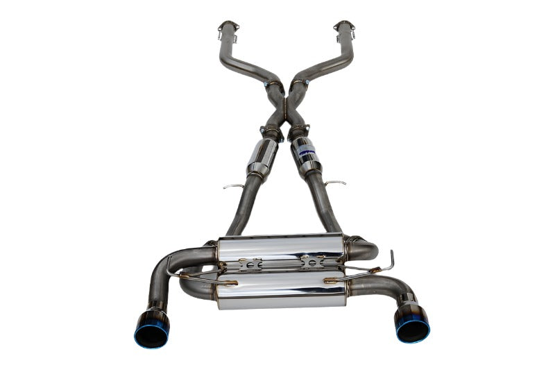 Invidia 2022+ Nissan Z 70mm Gemini Cat Back Exhaust - Rolled TI Tips-Catback-Invidia