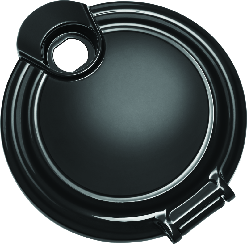 KUR6999-Kuryakyn Easy Fill Fuel Door Black-Fuel Caps-Kuryakyn