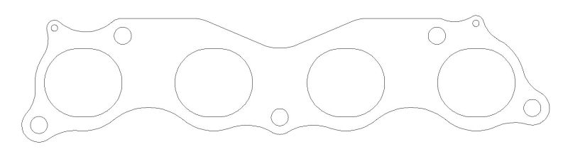 CGSC4162-030-Cometic Honda K20A2 Exhaust .030 inch MLS Head Gasket 1.975 inch X 1.730 inch Port-Head Gaskets-Cometic Gasket