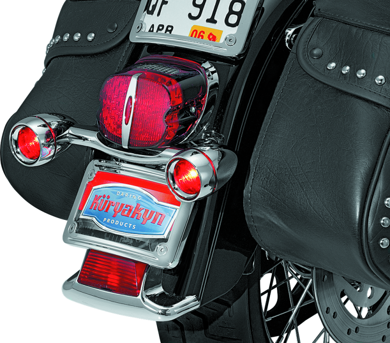 KUR2098-Kuryakyn Bullet Light Rear Signal Bar-Light Accessories and Wiring-Kuryakyn