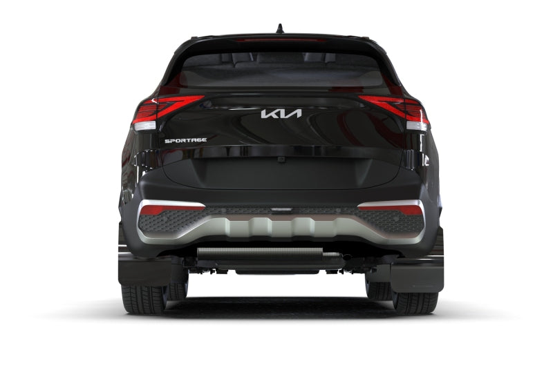 RALMF81-UR-BLK-MBK-Rally Armor 23-24 Kia Sportage Black UR Mud Flap w/ Metallic Black Logo-Mud Flaps-Rally Armor