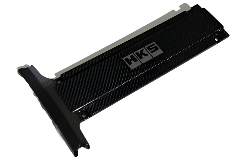 HKS45999-AM002-HKS CARBON PLUG COVER 4G63 (Lancer Evolution IV - IX)-Engine Covers-HKS