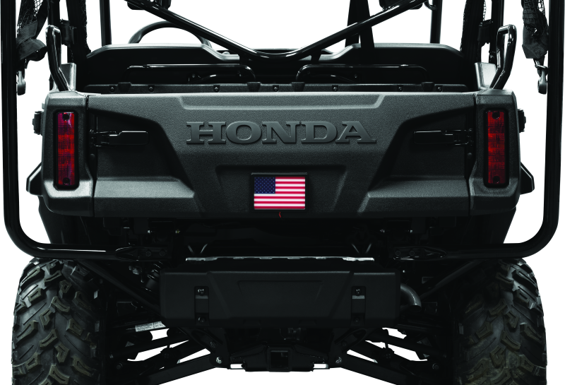 KUR2892-Kuryakyn Freedom Flag LED 4in X 6in Black-Brackets-Kuryakyn