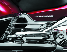 Load image into Gallery viewer, KUR7368-Kuryakyn Louvered Battery Box Covers 12-17 Honda GL1800 Chrome-Battery Tiedowns-Kuryakyn