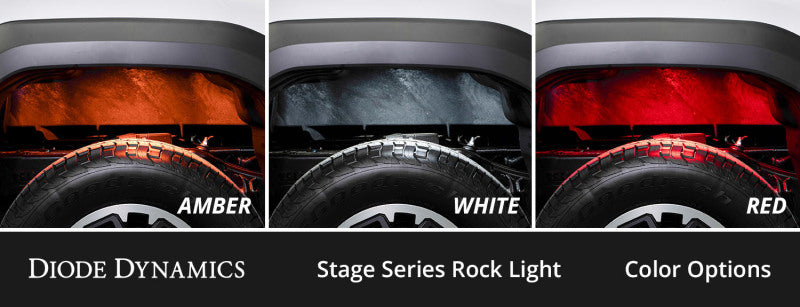 DIODD7746-Diode Dynamics Single-Color Rock Light Installer Kit (12-pack)-Light Accessories and Wiring-Diode Dynamics