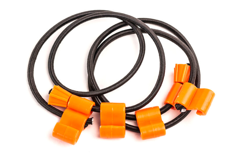 GIARBS17-Giant Loop Rubber Boa Straps - Black/Orange-Bags - Luggage & Travel-Giant Loop