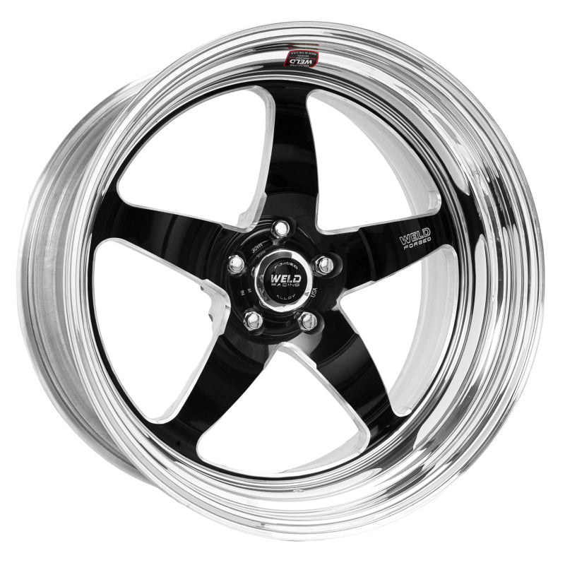 Weld S71 20x9 / 5x115mm BP / 6.3in. BS Black Wheel (High Pad) - Non-Beadlock-Wheels - Forged-Weld