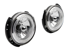 Load image into Gallery viewer, RAXJ121871-Raxiom 07-18 Jeep Wrangler JK LED Halo Headlights- Chrome Housing (Clear Lens)-Headlights-Raxiom