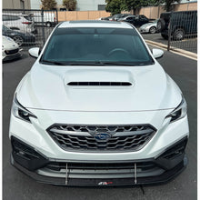 Load image into Gallery viewer, -APR Performance Subaru WRX Carbon Fiber Wind Splitter w/ Rods 2022-2023