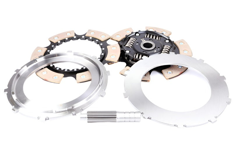 XCLXMS-230-FD03-2B-XC-XClutch Ford 9in Twin Sprung Ceramic Multi-Disc Service Pack-Clutch Rebuild Kits-XCLUTCH