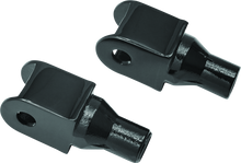 Load image into Gallery viewer, KUR8864-Kuryakyn Tapered Peg Adapter Honda Gloss Black-Footpegs-Kuryakyn
