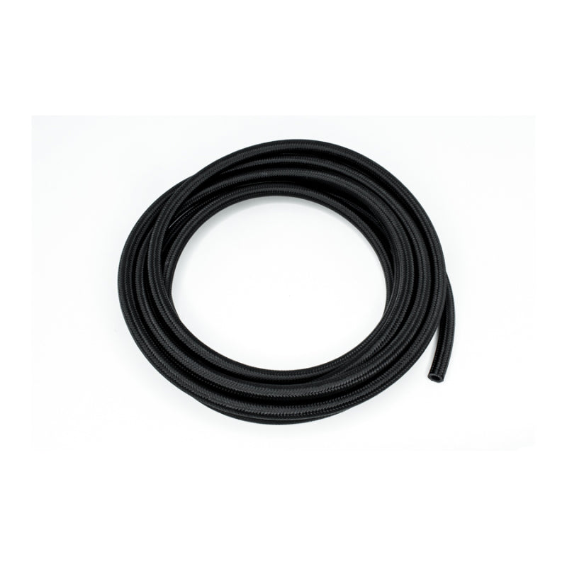DeatschWerks 6AN Black Nylon Braided CPE Hose 20 Feet-Hoses-DeatschWerks