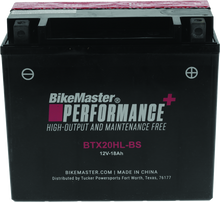 Load image into Gallery viewer, BKM781322-BikeMaster BTX20HL-BS Battery-Batteries-Bike Master