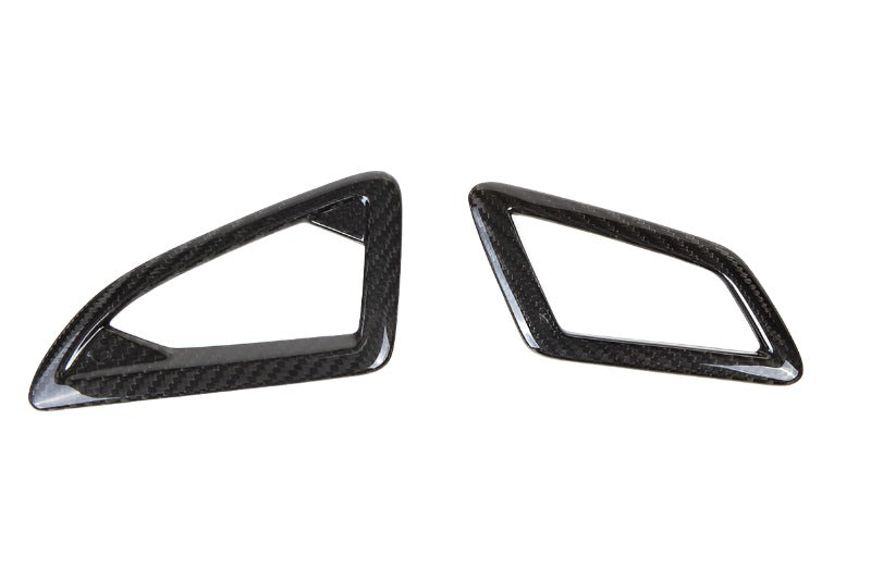 RVL1TR4GT0AH03-Revel GT Dry Carbon Defroster Garnish (Left & Right) 16-18 Honda Civic - 2 Pieces-Carbon Accessories-Revel