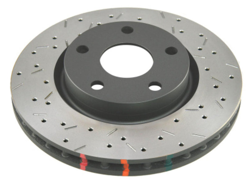 DBA-DBA 2020 Chevrolet Corvette C8 Z51 Rear Crossdrilled/Dimpled 4000 XD Series Rotor