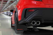 Load image into Gallery viewer, RALMF92-UR-BLK/MBK-X-Rally Armor 2022+ Subaru WRX Black UR Mud Flap Altered Font Met. Blk Logo-Mud Flaps-Rally Armor