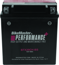Load image into Gallery viewer, BKM781319-BikeMaster BTX20CH-BS Battery-Batteries-Bike Master