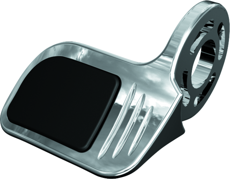 KUR6299-Kuryakyn Contoured ISO Throttle Boss Chrome-Throttle Controllers-Kuryakyn