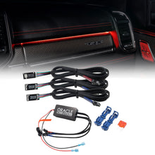 Load image into Gallery viewer, Oracle 19-22 Ram Fiber Optic LED Interior Ambient Dash Kit - ColorSHIFT (3PCS) - ColorSHIFT - Black Ops Auto Works