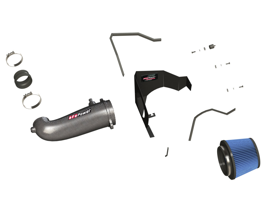 aFe aFe MagnumFORCE Intakes Stage-2 P5R Carbon Fiber AIS 11-17 Dodge Challenger/Charger V8-5.7L Hemi