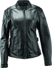 Load image into Gallery viewer, RIV094368-River Road Race Leather Jacket Black Womens - 3XL-Jackets - Leather-River Road