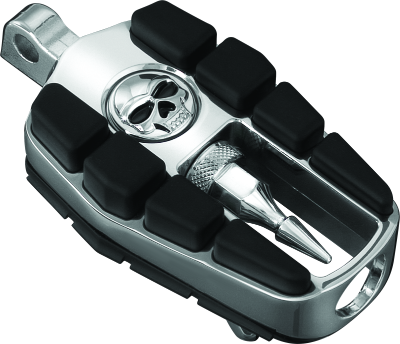 KUR4470-Kuryakyn Zombie Pegs With Male Mount Chrome-Footpegs-Kuryakyn