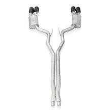 Load image into Gallery viewer, SSWGT500CBXFCLB-Stainless Works 2020 Ford GT500 Legend Catback X-Pipe Exhaust Factory Connect - Black Tips-Catback-Stainless Works