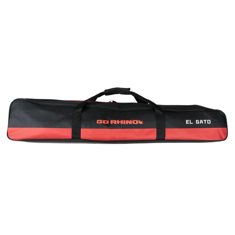 GORXG-RJ50050B-Go Rhino XVenture Gear El Gato EG1 Hydraulic Jack Bag - Black/Red Nylon-Jacks-Go Rhino