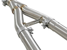 Load image into Gallery viewer, aFe aFe Takeda 2.5in to 3in 304 SS Y-Pipe Exhaust System 16-18 Infiniti Q50/Q60 V6-3.0L (tt)