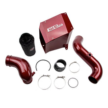 Load image into Gallery viewer, Wehrli 07.5-10 Chevrolet Duramax LMM 4in Intake Kit Stage 2 - WCFab Red-Cold Air Intakes-Wehrli