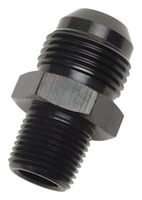 Load image into Gallery viewer, Russell Performance -10 AN to 1/2in NPT Straight Flare to Pipe (Black)-Fittings-Russell