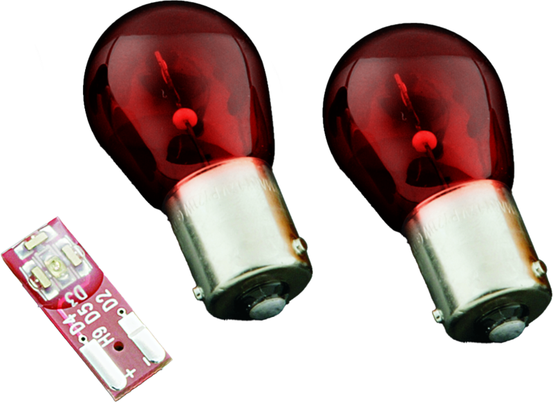 KUR4995-Kuryakyn Rear Smoke Lens Kit-Light Accessories and Wiring-Kuryakyn
