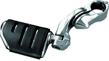 Load image into Gallery viewer, KUR7585-Kuryakyn Tour Tech Trident Dually 4in Back Arm With 1-1/4in Clamps Chrome-Footpegs-Kuryakyn