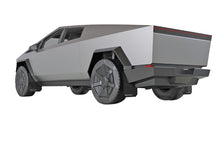 Load image into Gallery viewer, RALMF112-UR-BLK-MBK-Rally Armor 2024 Tesla Cybertruck Black UR Mud Flap Metallic Black Logo-Mud Flaps-Rally Armor