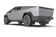 Load image into Gallery viewer, RALMF112-UR-BLK-SIL-Rally Armor 2024 Tesla Cybertruck Black UR Mud Flap Metallic Black Logo-Mud Flaps-Rally Armor