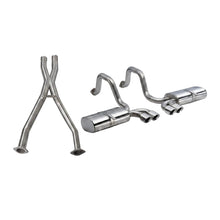 Load image into Gallery viewer, CORSA 14111CB Sport cat-back exhaust system for 1997-2004 Corvette C5, front three-quarter view