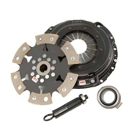 COMP8037-0620-Competition Clutch 2002-2008 Acura RSX Stage 4 - 6 Pad Rigid Ceramic Clutch Kit-Clutch Kits - Single-Competition Clutch