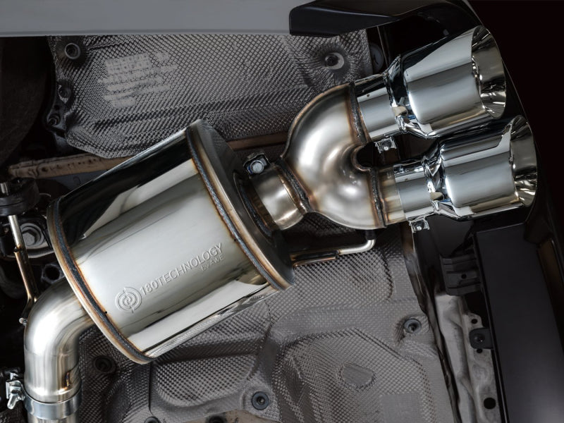 AWE3015-42103-AWE Tuning 19-23 Audi C8 S6/S7 2.9T V6 AWD Touring Edition Exhaust - Chrome Silver Tips-Catback-AWE Tuning
