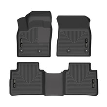 Load image into Gallery viewer, Husky Liners 21-22 Nissan Rogue WeatherBeater Front &amp; 2nd Seat Floor Liners - Black - Husky Liners HSL95081