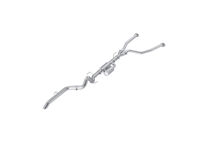 MBRPS5305304-MBRP 22-25 Toyota Tundra 3.4L 3in Cat Back Single Rear Turn Down - T304-Catback-MBRP