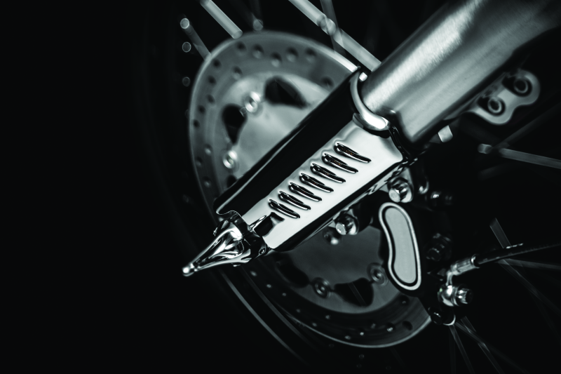 KUR1225-Kuryakyn Roman Axle Caps Chrome-Hardware - Singles-Kuryakyn